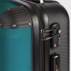 urban punkz suitcase in turquoise detail